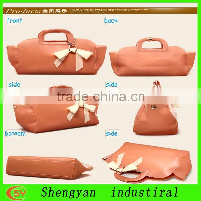 2013 latest design bags women handbag with bowknot