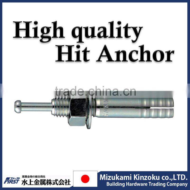 steel and easy to use Galvanized hit anchor at reasonable prices