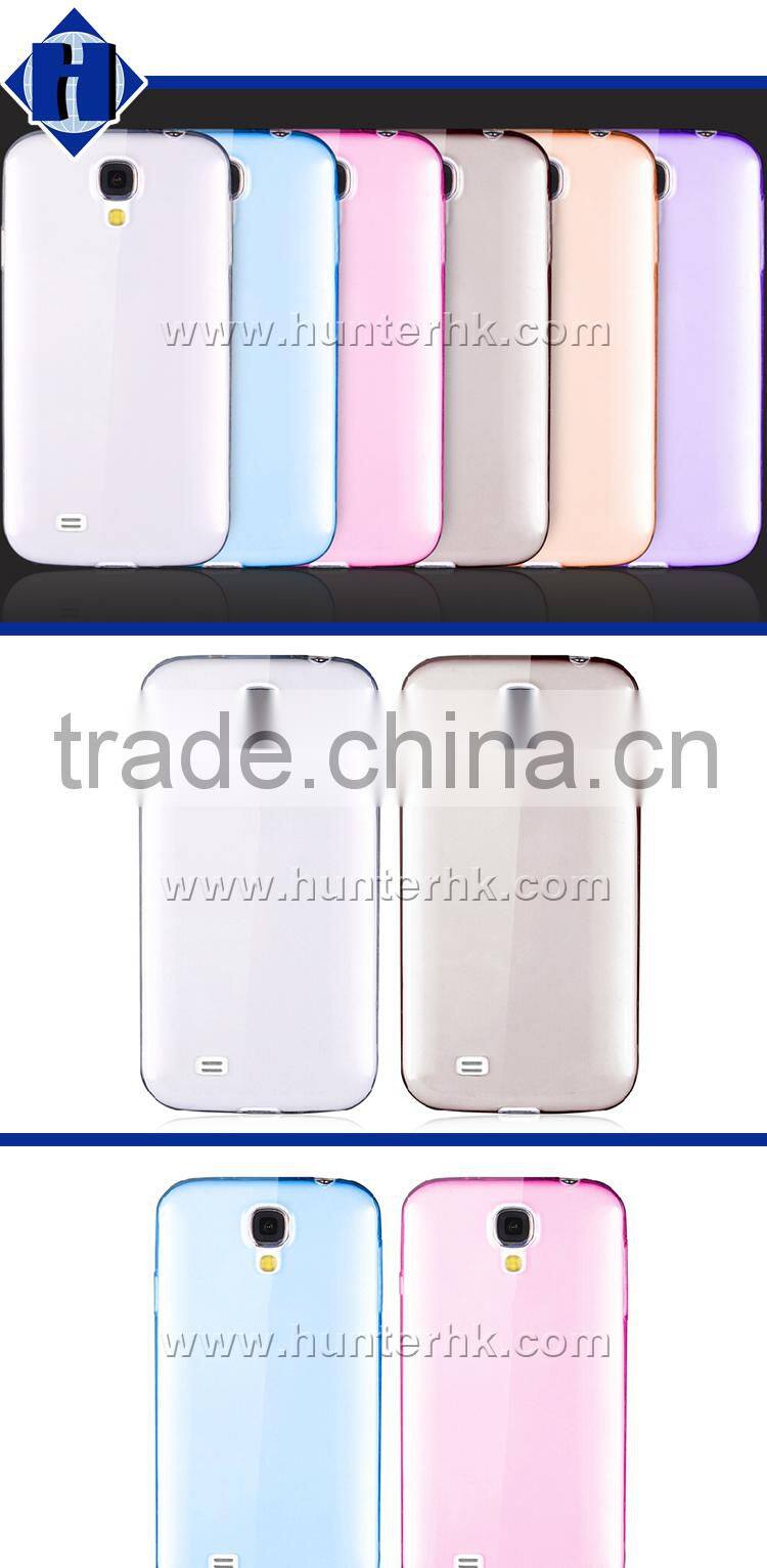 Hot Sell Full Clear For Samsung S4 TPU Case
