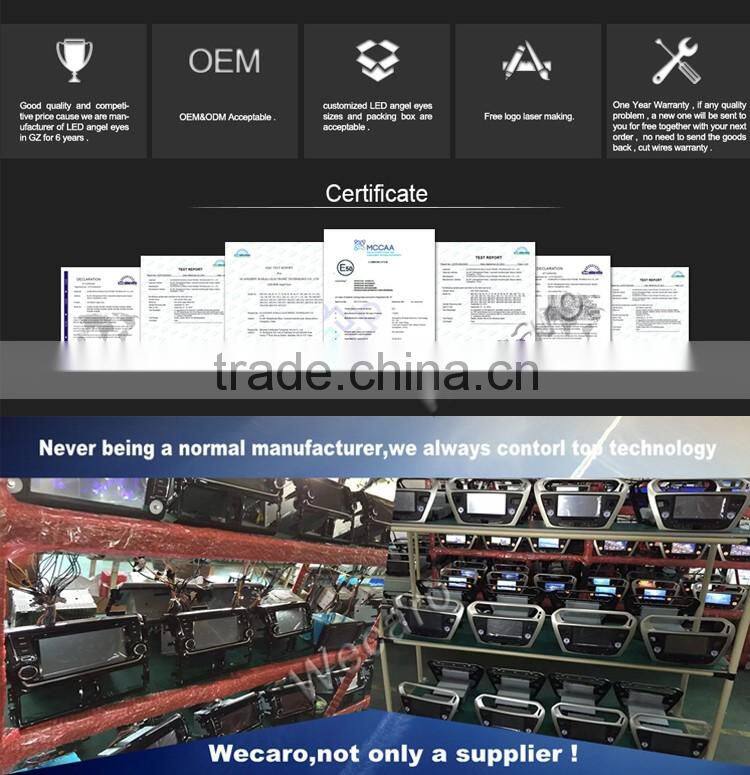 Wecaro WC-FE1019 10.2 inch android 4.4/5.1 Car DVD Gps Navigation for escort radio 2014 2015 2016 With Wifi and 3G GPS