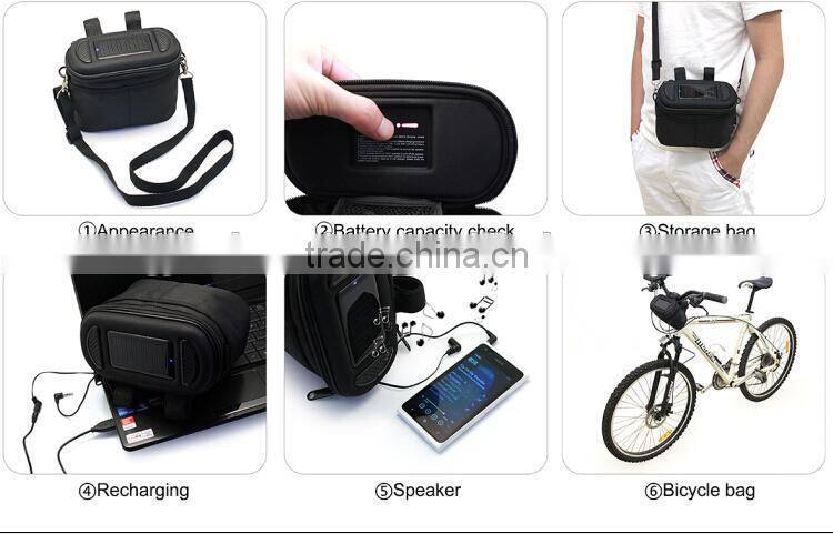 G&J 2014 multifunction solar EVA speaker bag