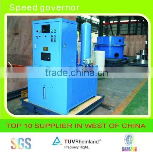 PLC & PID speed controlling governor for hydraulic turbine