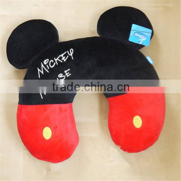 Lovely Design U Shape Cute Plush Cat Neck Pillow