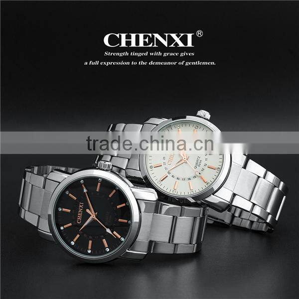 2016 Made in China Chenxi Quartz Mens Wrist Rose Gold Watch