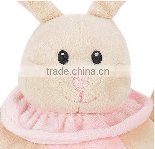 soft cute bunny plush baby toys animal ball toy for promotion gift/plush bunny toy