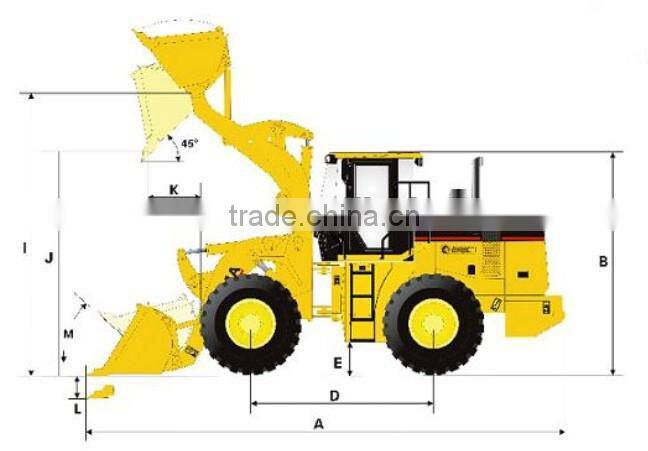 3T wheel loader for sale
