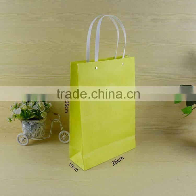 2016 New fancy custome logo printed shopping bag ,gift bag,paper bag with handle