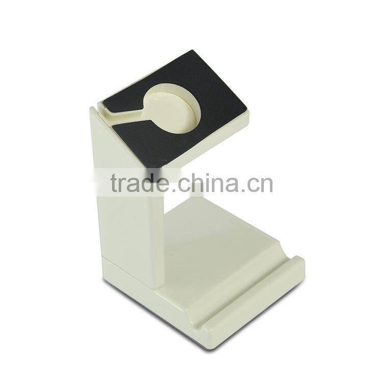 Colorful 2 in 1 plastic Charging Dock for apple watch