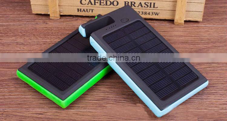 Popular Best selling products 4000 mah 5000mah solar power bank