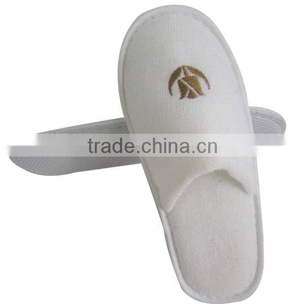 N93 2015 Soft feeling wholesale cotton velvet hotel slippers manufacturer