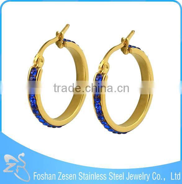 ZS17097 2015 top fashion earrings, big earring crystal micro pave earring