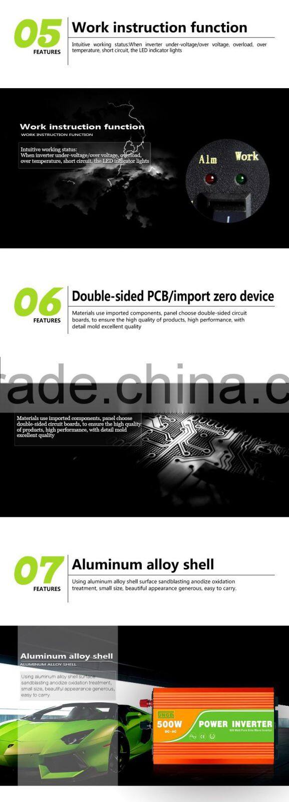 Hot Sale off grid 500w solar inverter price