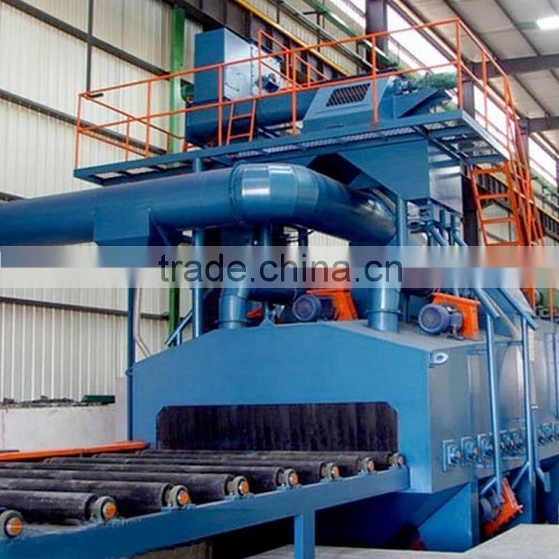 Steel Plate Shot blasting machine for rust removal