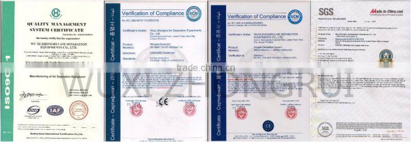 Oxygen Generator for Solid Waste Incineration