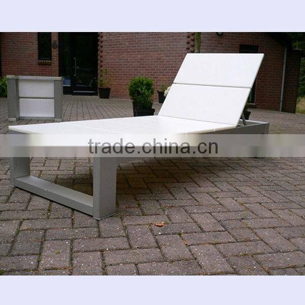 aluminum outdoor bench