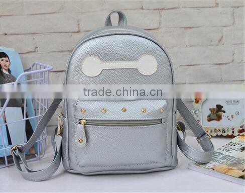 fashion school backpack 2015 high school leather backpack