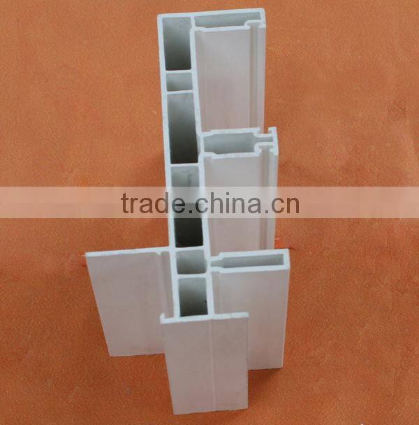 US style 82 sliding series pvc profiles plastic extrusion profile for door and window