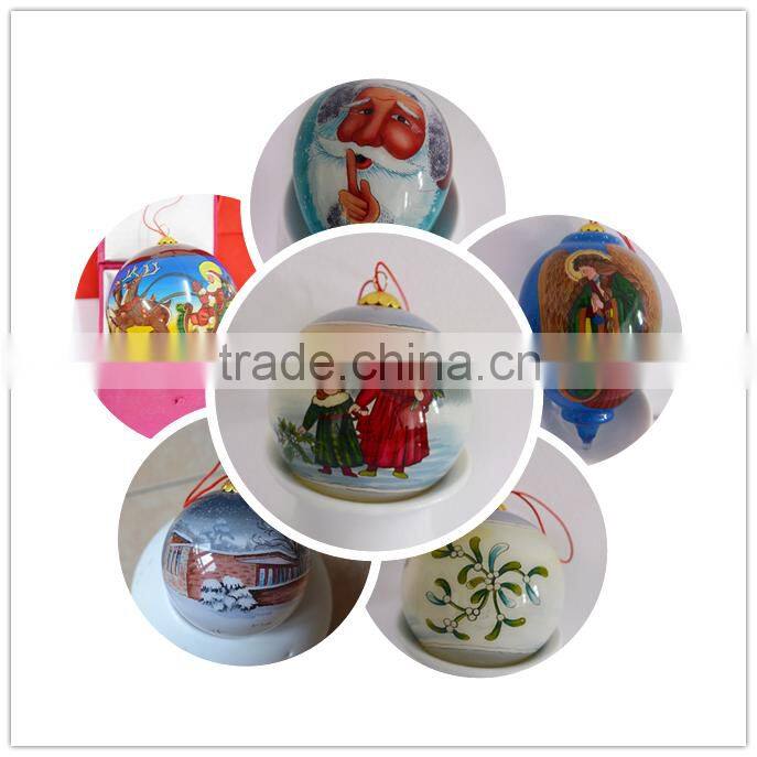 Inside painting ornament ball for -Christmas