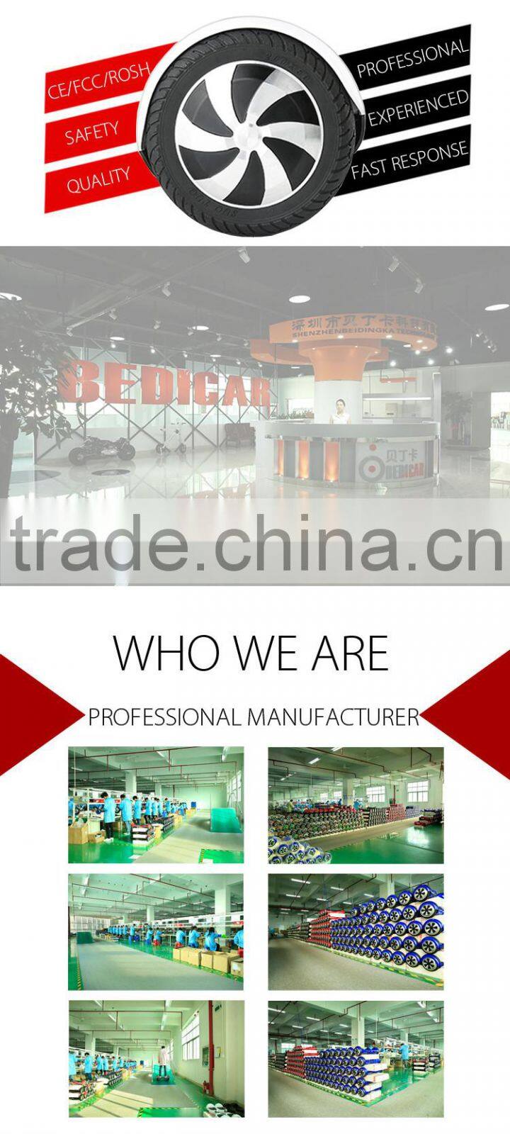 2016 New Arrival 2 Wheel Electric Standing Scooter Scooter 2 Wheel