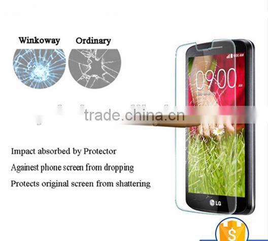 2.5D 0.33mm mobile phone tempered glass screen protector for iphone 6/6s