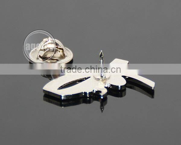 Japan High Quality Mammary Glands Cancer Prevention And Cure Public Welfare Pink Ribbon Metal Souvenir Pin Badge