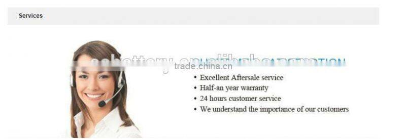 Rechargeable Lithium polymer battery 503035 500mAh 3.7V
