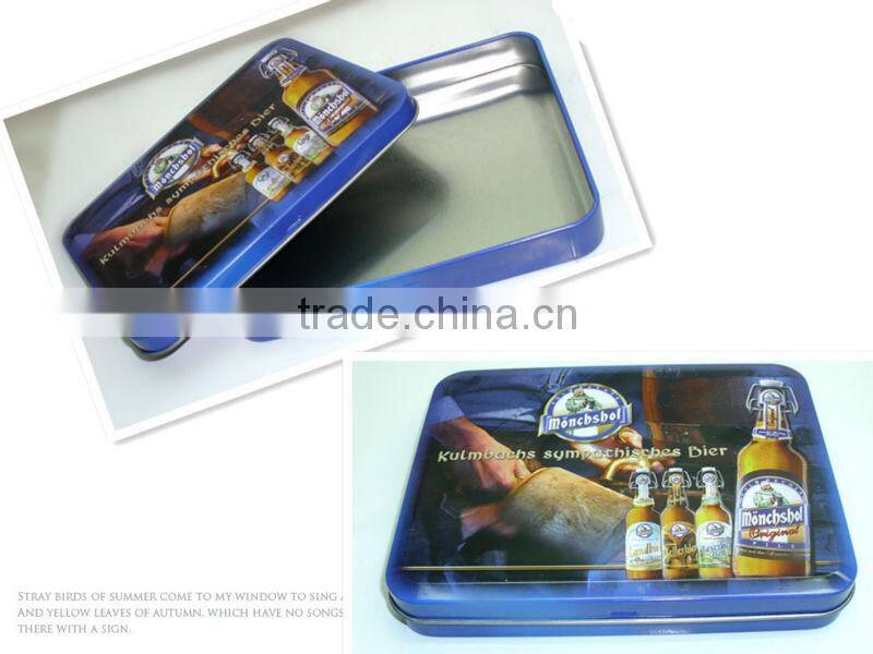 tin box manufacturer; rectangule tin box; gift tin for kids