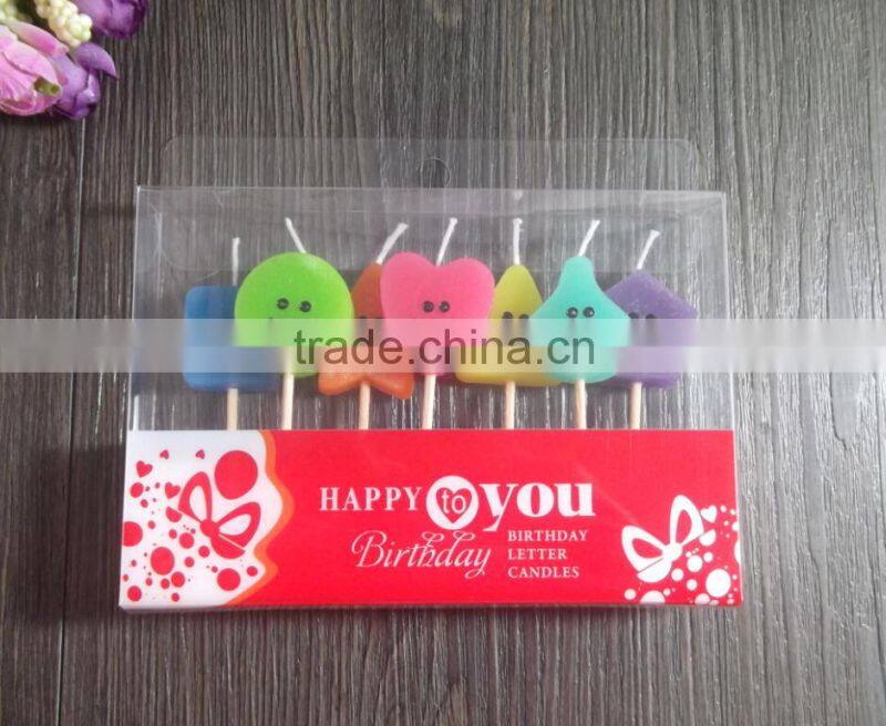 Novelty New Designed Decorative scented birthday candle favor wholesale