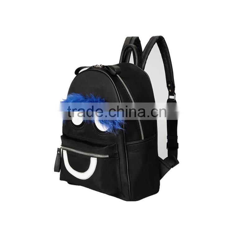 Cheap price canvas backpack for school use from China factory