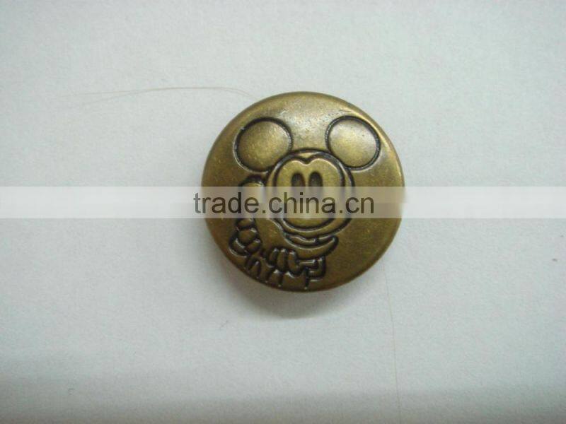 14mm mouse fancy logo waterproof snap button