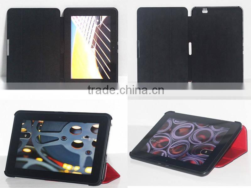 Factory crazy horse pattern PU leather for kindle fire HD 8.9 case leather , case for kindle Fire 8.9 cover