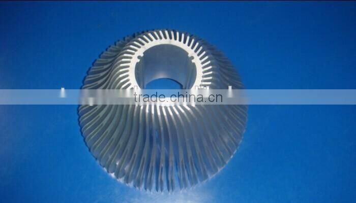 Hot sales LED housing lighting heat sink Aluminum extrusion profiles for Electronic parts