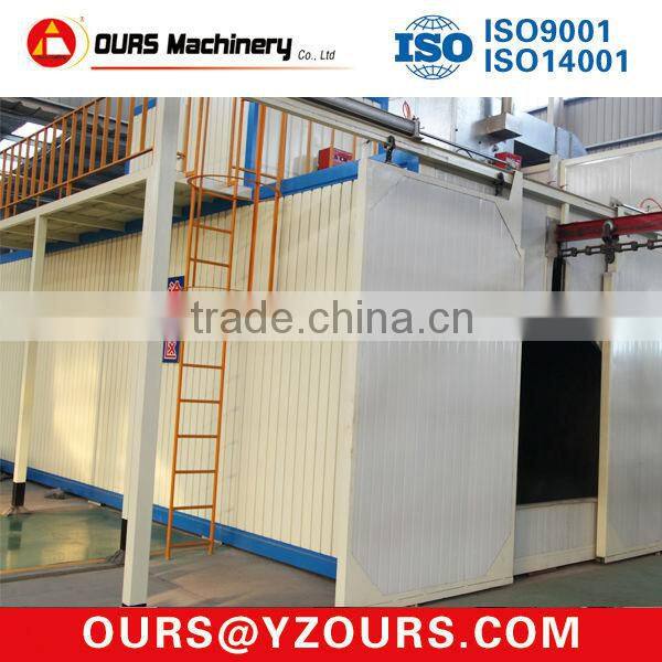 Electrostatic Painting Unit with Bath and Oven