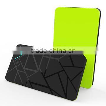 Super slim li-polymer battery power bank 4000mah