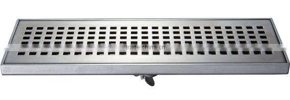 Polished Surface Treatment and Stainless Steel Material floor drain