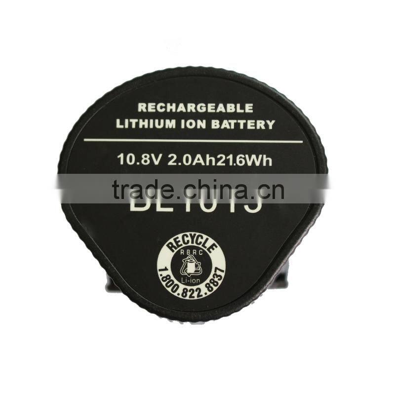 1.3Ah 1.5Ah 2.0Ah Li-ion Replacement Battery for Mak 10.8V 194550-6, 194551-4, 195332-9, BL1013, BL1014