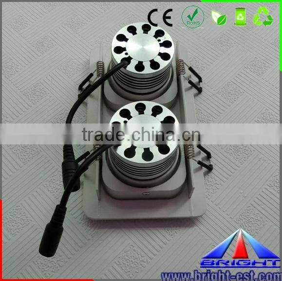 Double row Top quality super bright Dimmable LED Ceiling Light with Motion Sensor