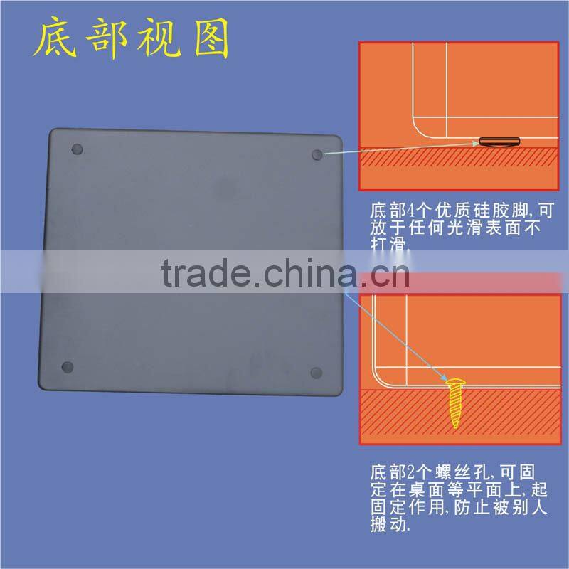 Wholesale- MS550 Micro Vault biometric fingerprint Car gun pistol mini A4 Document File storage steel safe box / Gun Vault