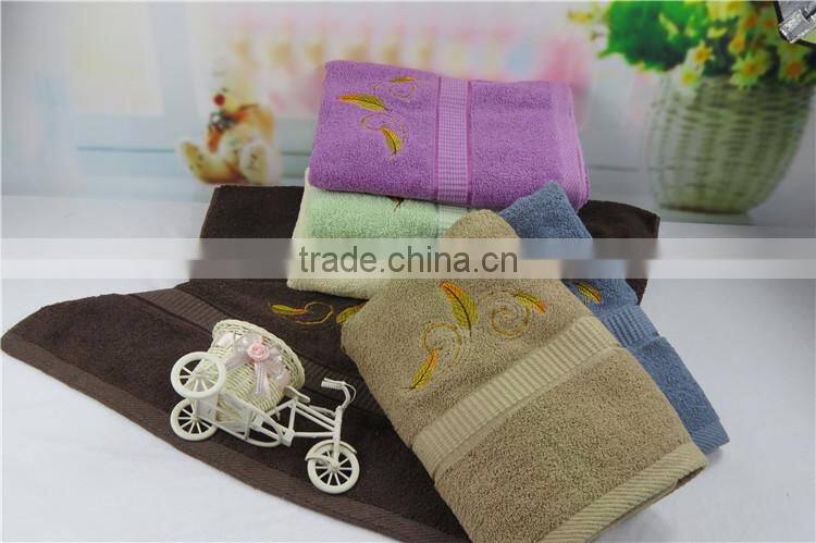 100% cotton luxury decorative bath towel sets
