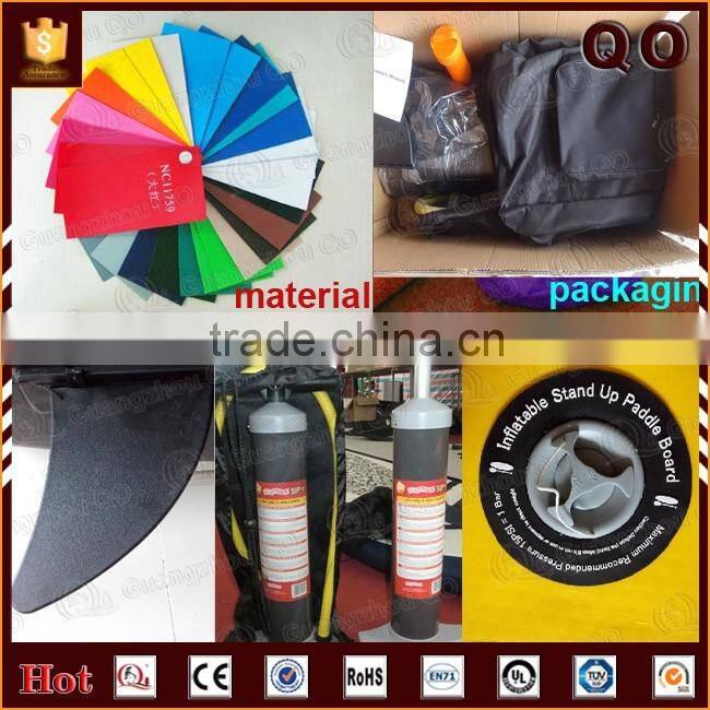 2016 Different sizes custom inflatable surfboard for kids and adults