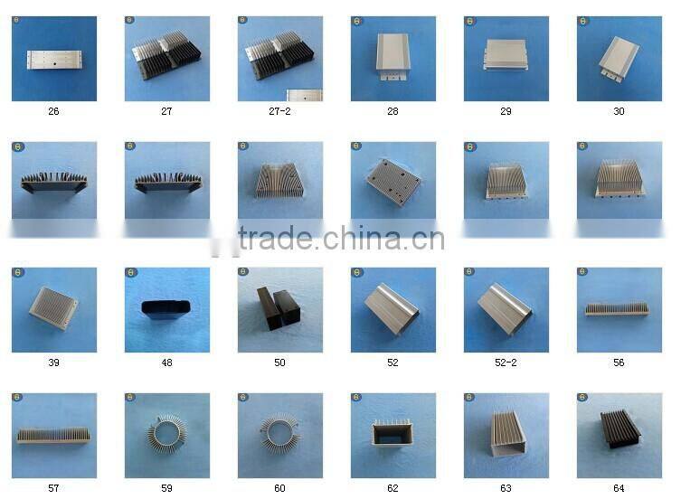 round extrusion aluminum alloy heat sink