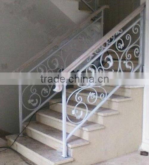 Top-selling anti-rust artistic iron stair handrail