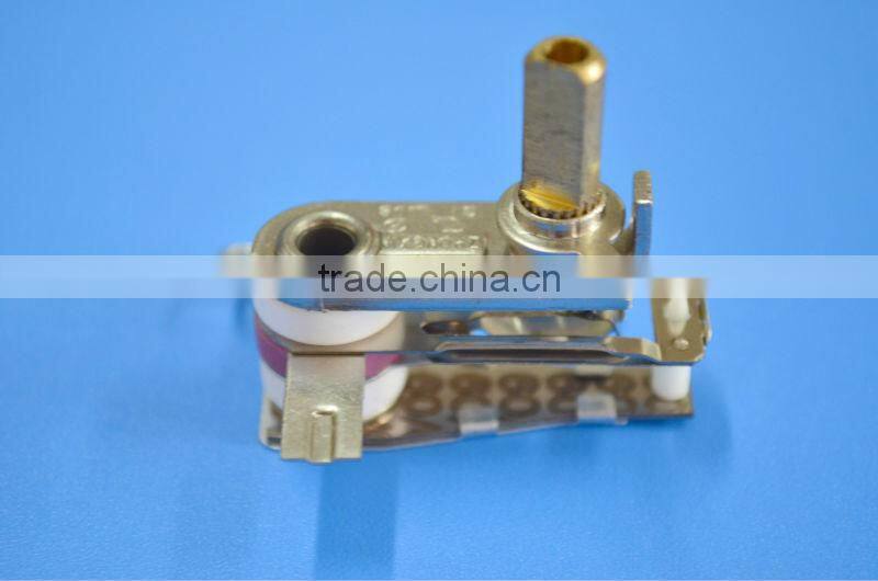 adjustable iron bimetallic thermostat