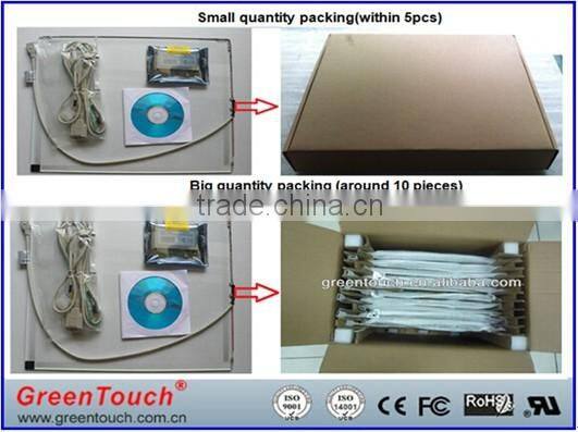 Green Touch SAW 19inch Touch screen vandal/water/dust proof touch screen for open frame