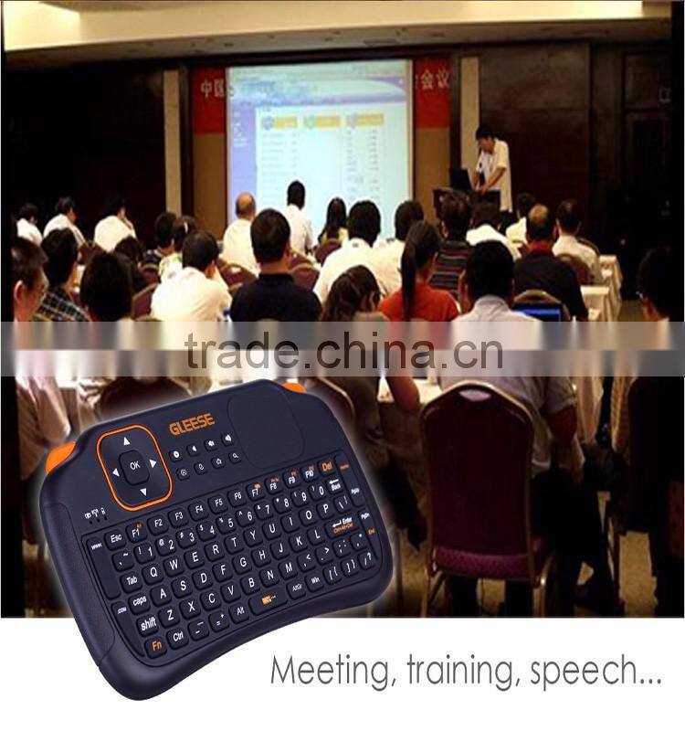 Dongguan Rechargeable lithium battery 2.4G mini wireless keyboard and mouse for ipad