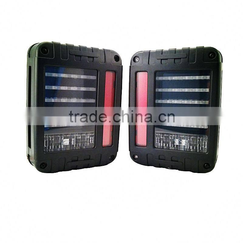 NEWEST ARRIVAL !! 6"x 8" Jeep LED tail light for Jeep Wrangler led trailer tail lights