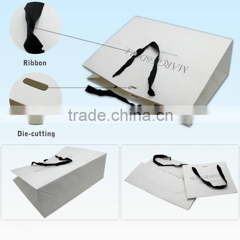 Charcoal Mini Handy Gift Kraft Paper Bag