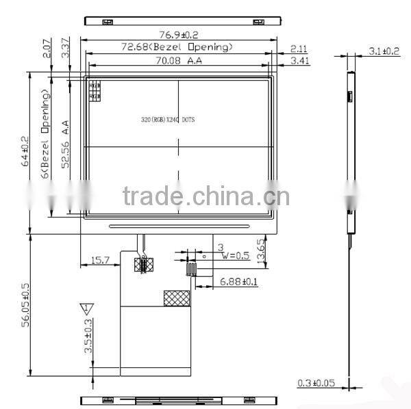 Small Size TFT LCD for Raspberry pi zero1.44 , 1.5 , 1.8, 2.0, 2.2, 2.31, 2.7,2.8, 2.9,3.2, 3.5 inch small size tft lcd display