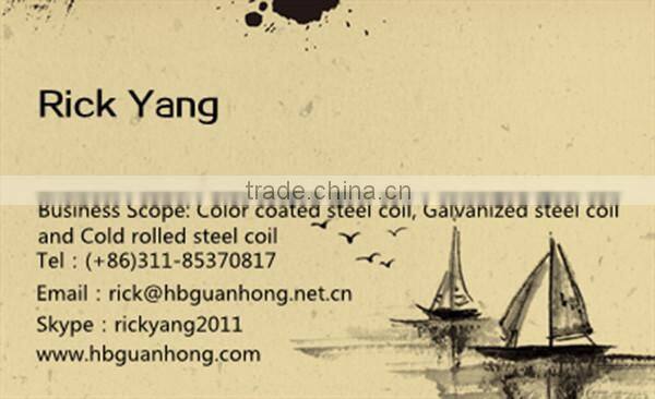 color coated steel coils