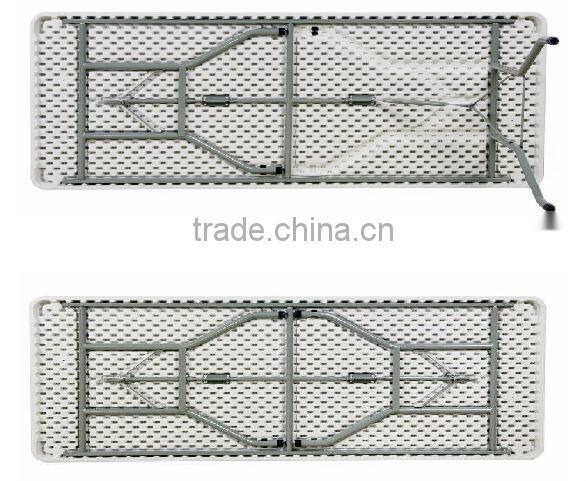 6--Fold Light Folding Table for Parties,Events,Banquets/Leisure Plastic Folding Table